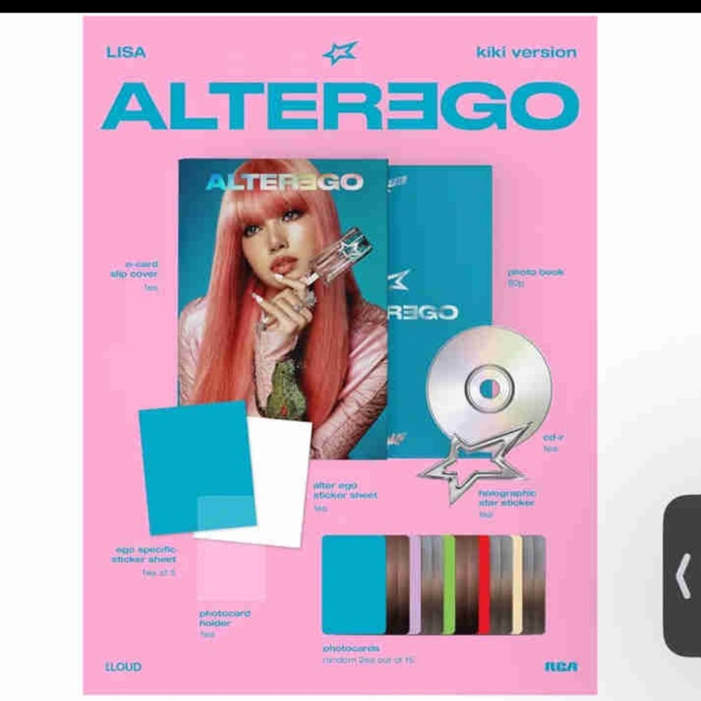 AlterEgo Kiki Version Album with Extras